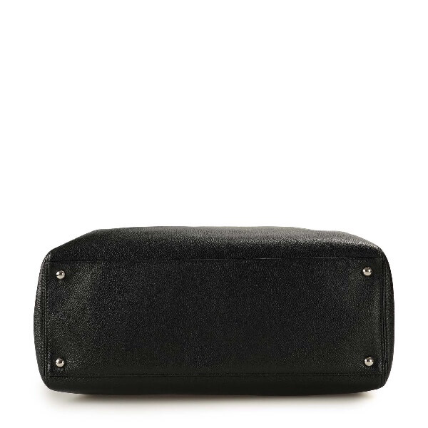 Chanel - Black Caviar Leather Executive Bag 